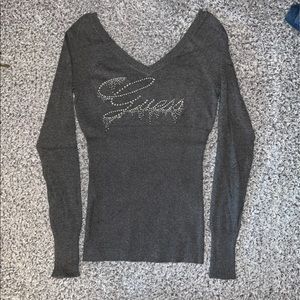 GUESS ribbed long sleeve